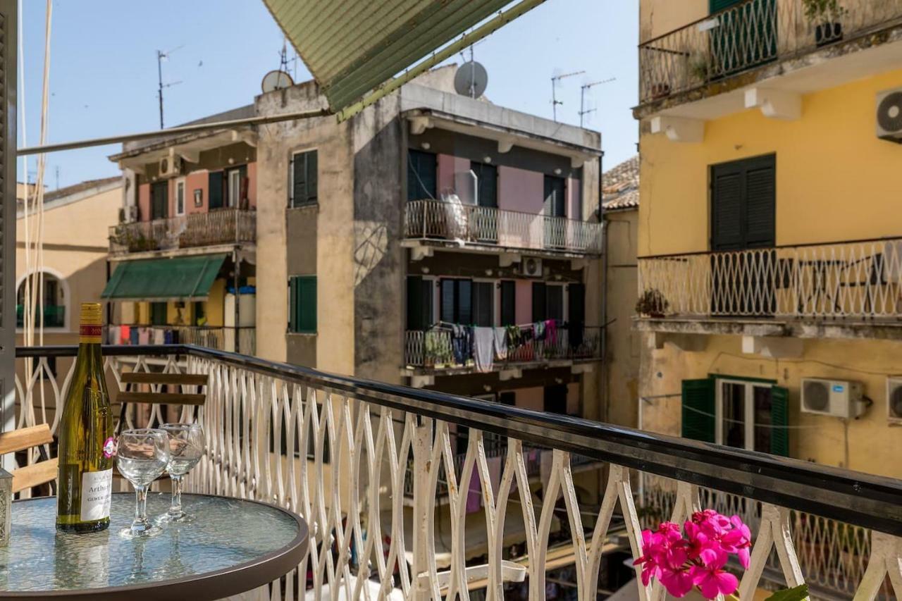 Apartment Margreco In Corfu Town Buitenkant foto